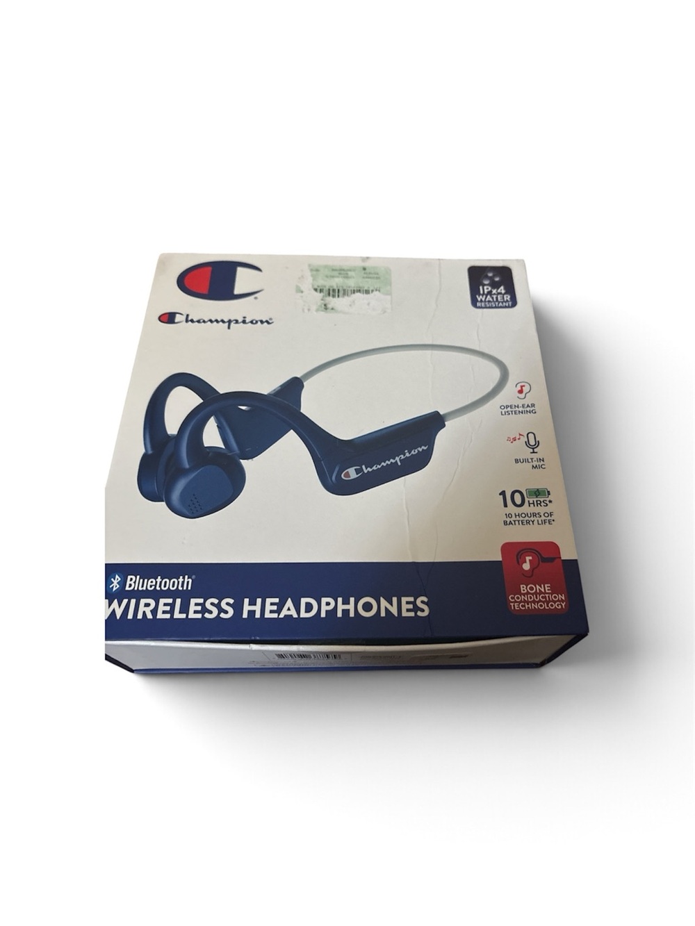 Champion Wireless Bone Conduction Headphones - Navy Blue